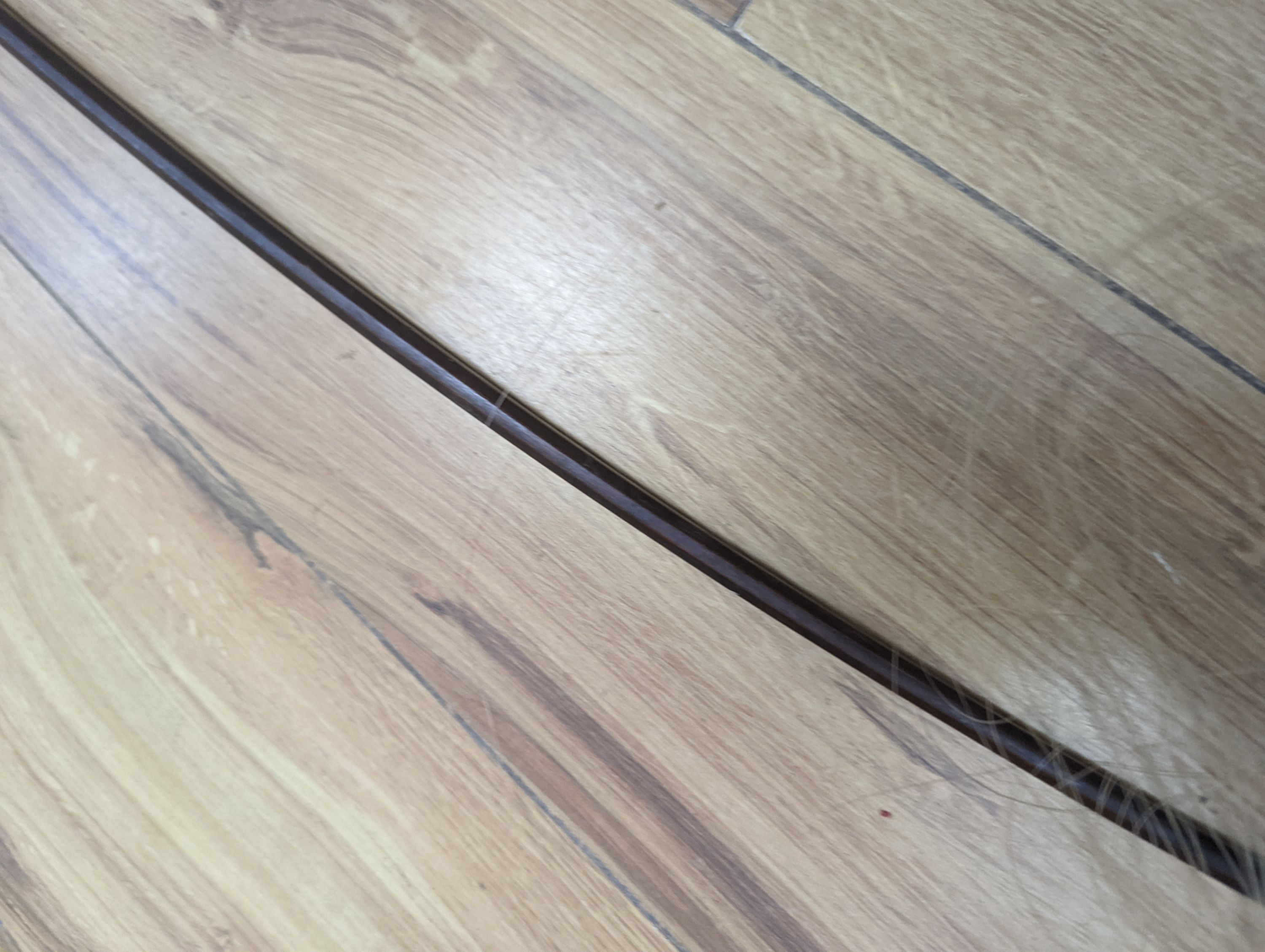 A violin and bow, various records etc